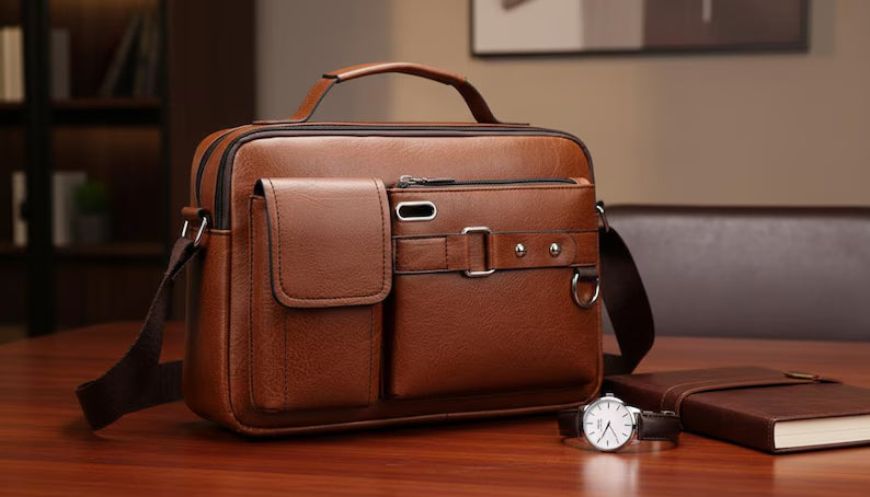 Retro Leather Shoulder Bag