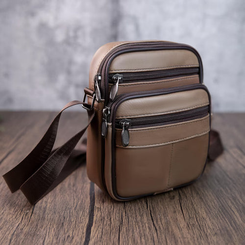 Leather Men's Crossbody Bag